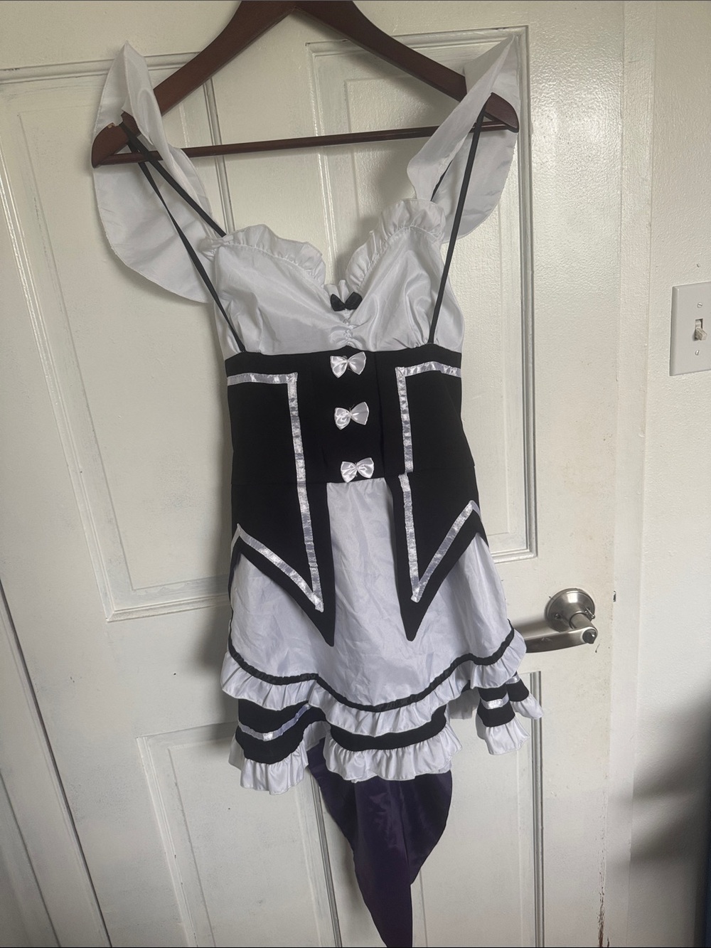 Unbranded Black & White Maid Costume for Women